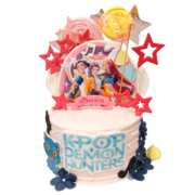 Торта Pink Hunters маскарпоне с горски плодове 12 парчета